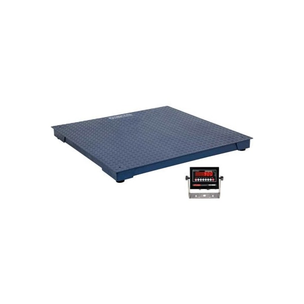 Optima Scale Mfg. Optima 916 Series NTEP Heavy Duty Pallet Scale With LED Indicator, 4'x5', 5,000 lb x 1 lb OP-916-4x5-5LED - main